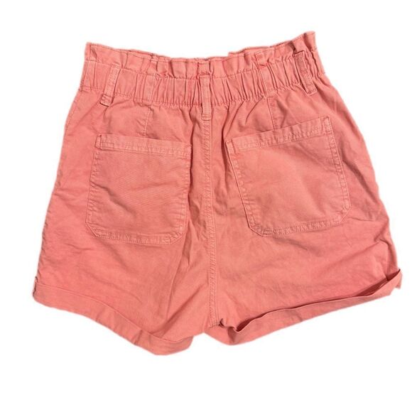 Universal Thread Pink High-Rise Folded Hem Stretch Shorts - Picture 5 of 9